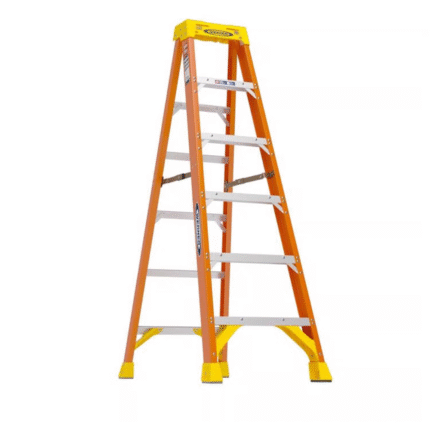 Werner 6ft Fiberglass Step Ladder Type 1A– 300 lbs Capacity