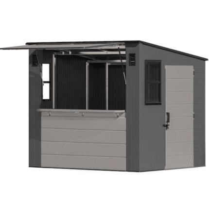 Suncast 8-ft x 7-ft Resin Shed Resin Storage Shed (Floor Included)